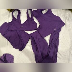 Setactive sporty body full set in purple